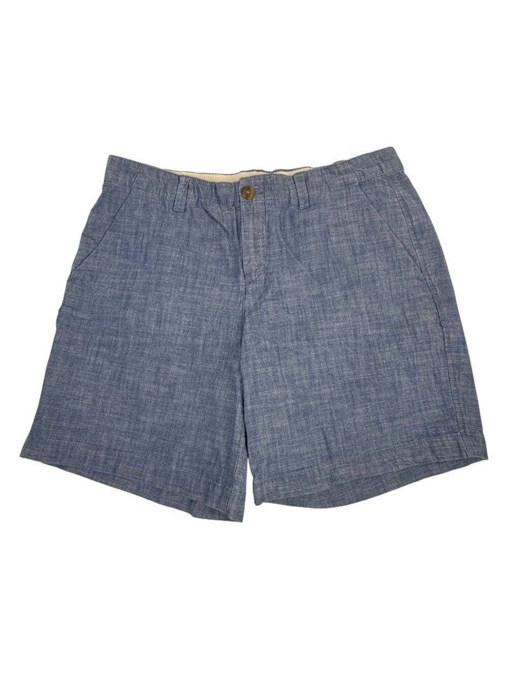 Gap Women's Blue Chambray Shorts Size 8